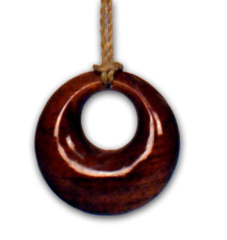 Koa Pendant Necklace